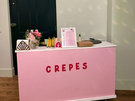 crepe cart hire london