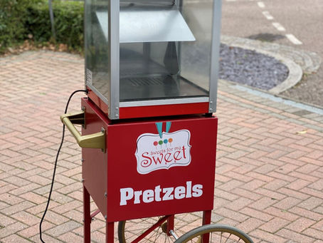 pretzel cart hire