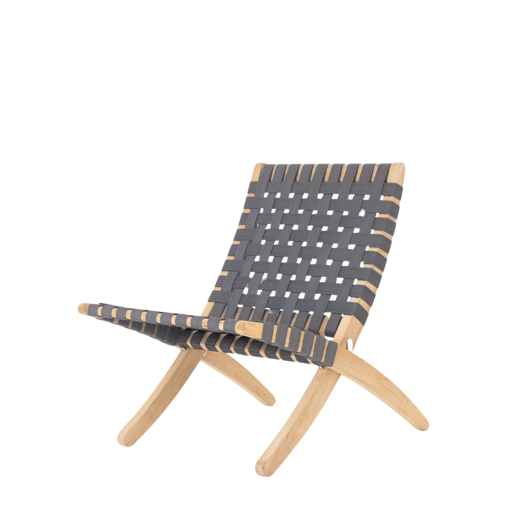 Santorini Lounge Chair - Webbing / Belt