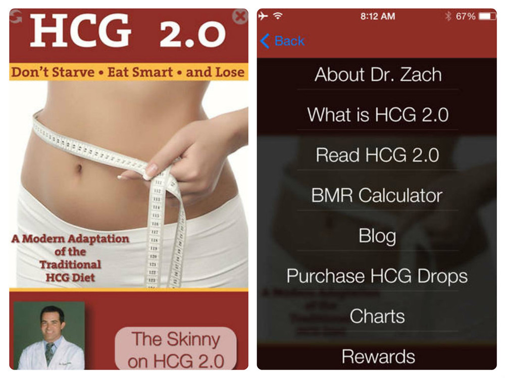 free hcg diet mobile app