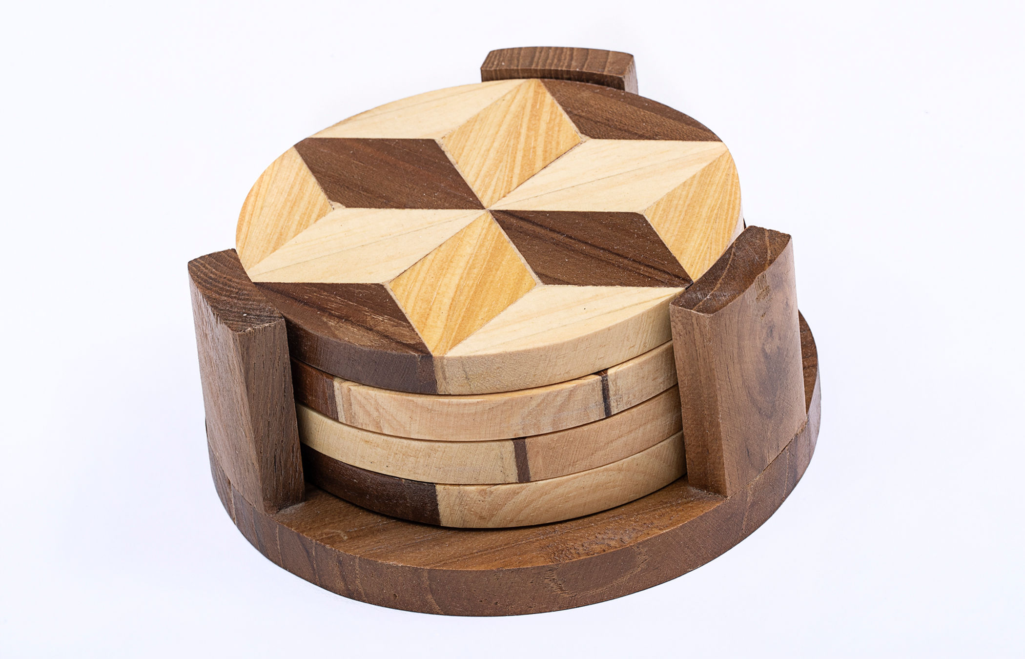 ROUND COASTER SET (4 PCS)