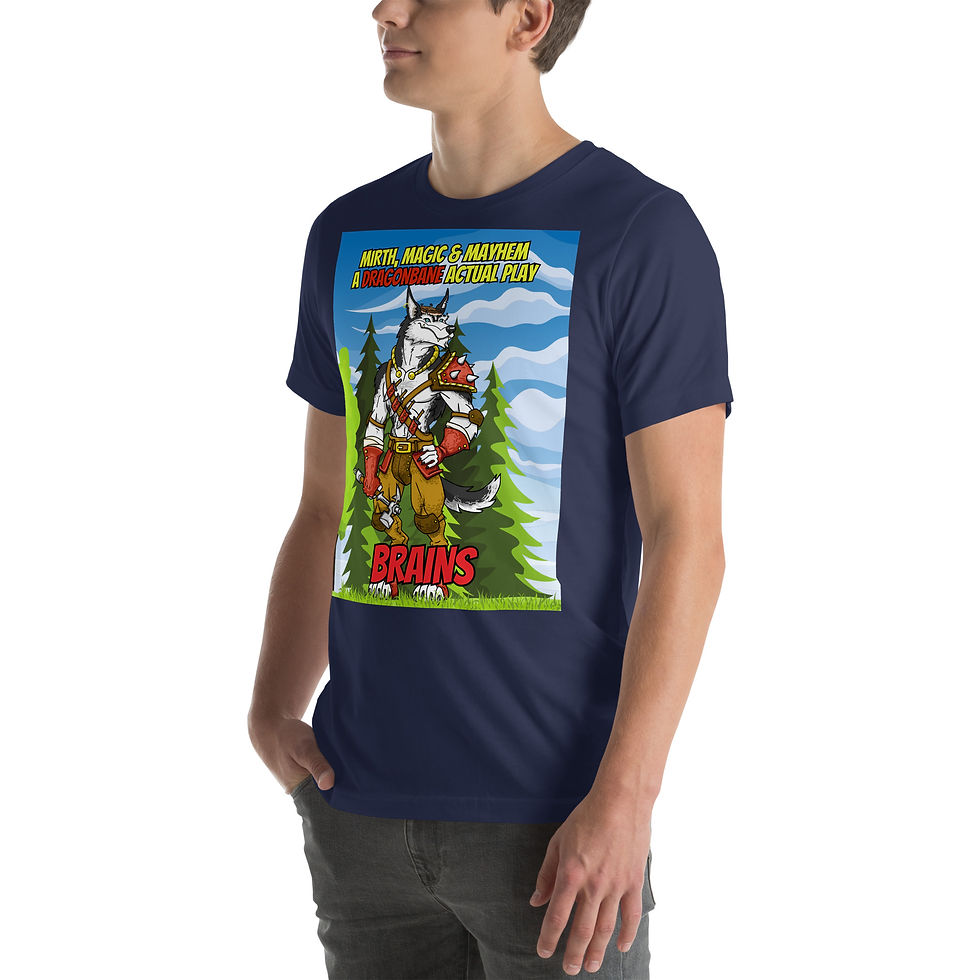 Thumbnail: Brains Dragonbane T-Shirt