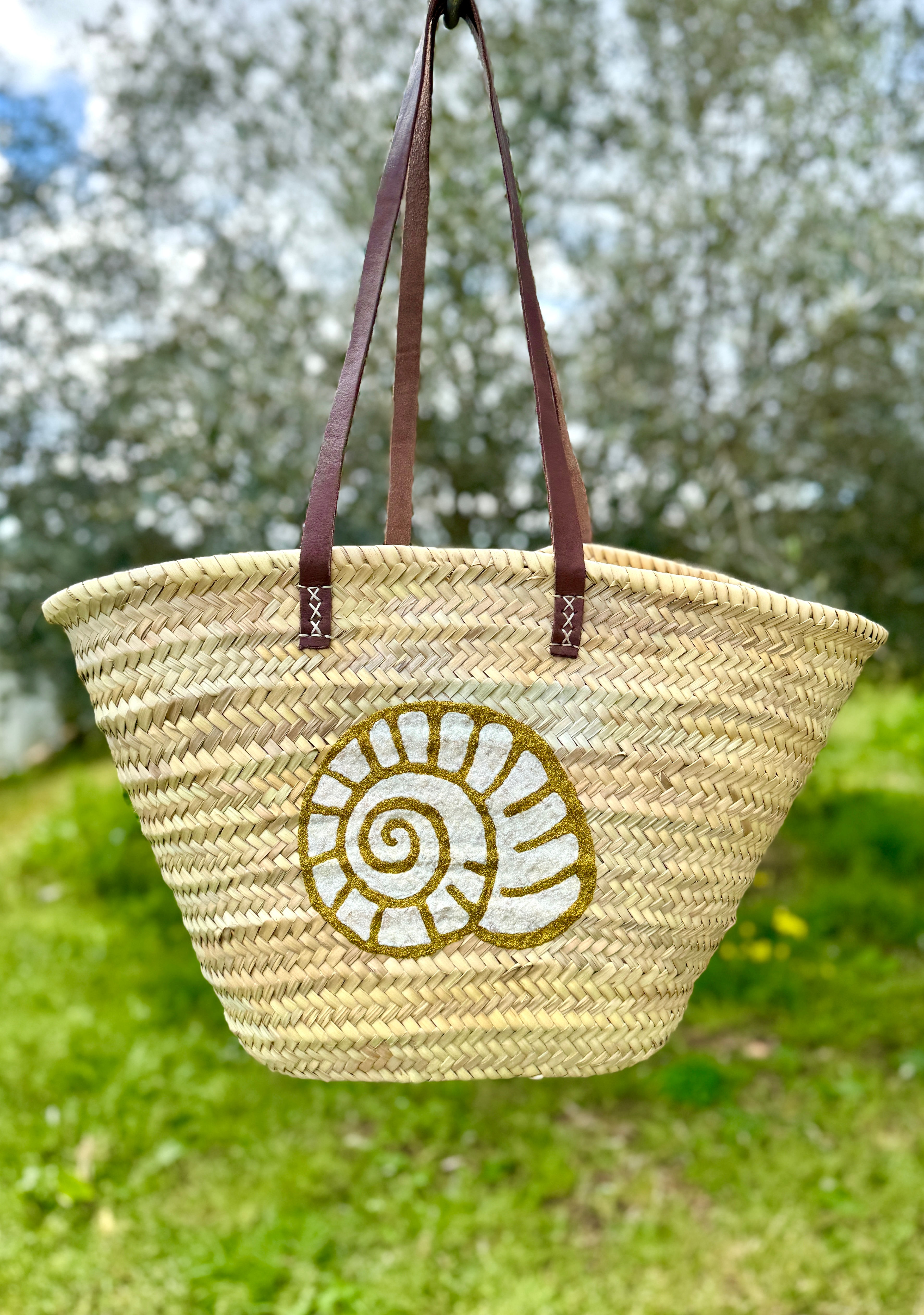 Le GRAND panier "Coquillage"