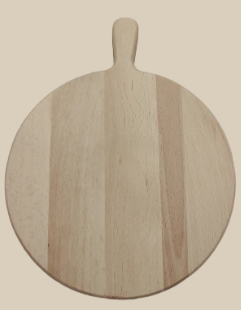 Borrelplank beuken rond 200 33x2cm