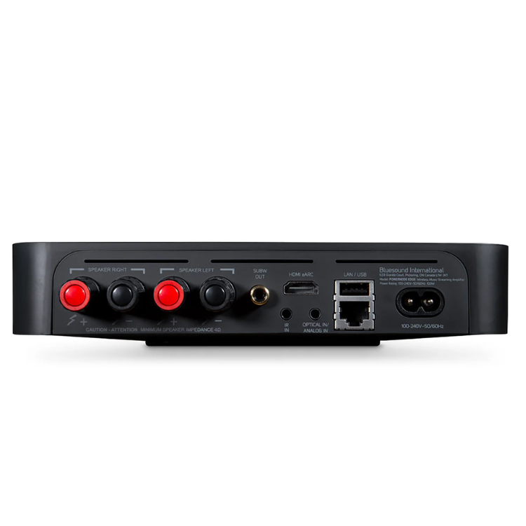 Miniatura: BlueSound PowerNode Edge (N230) - Streamer com Amplificação