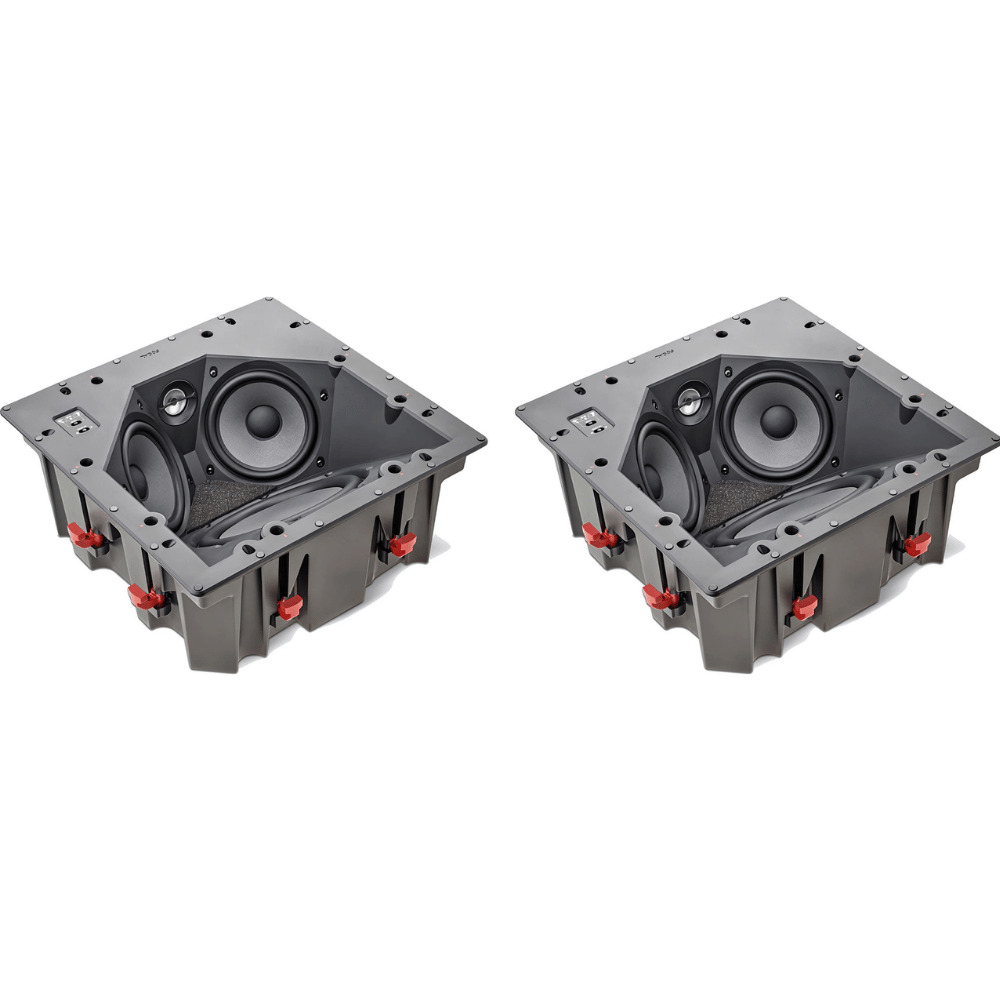 Focal 100 ICLCR5 Kit 2 - Par Colunas Encastrar Tecto LCR com Radiador Passivo 8"