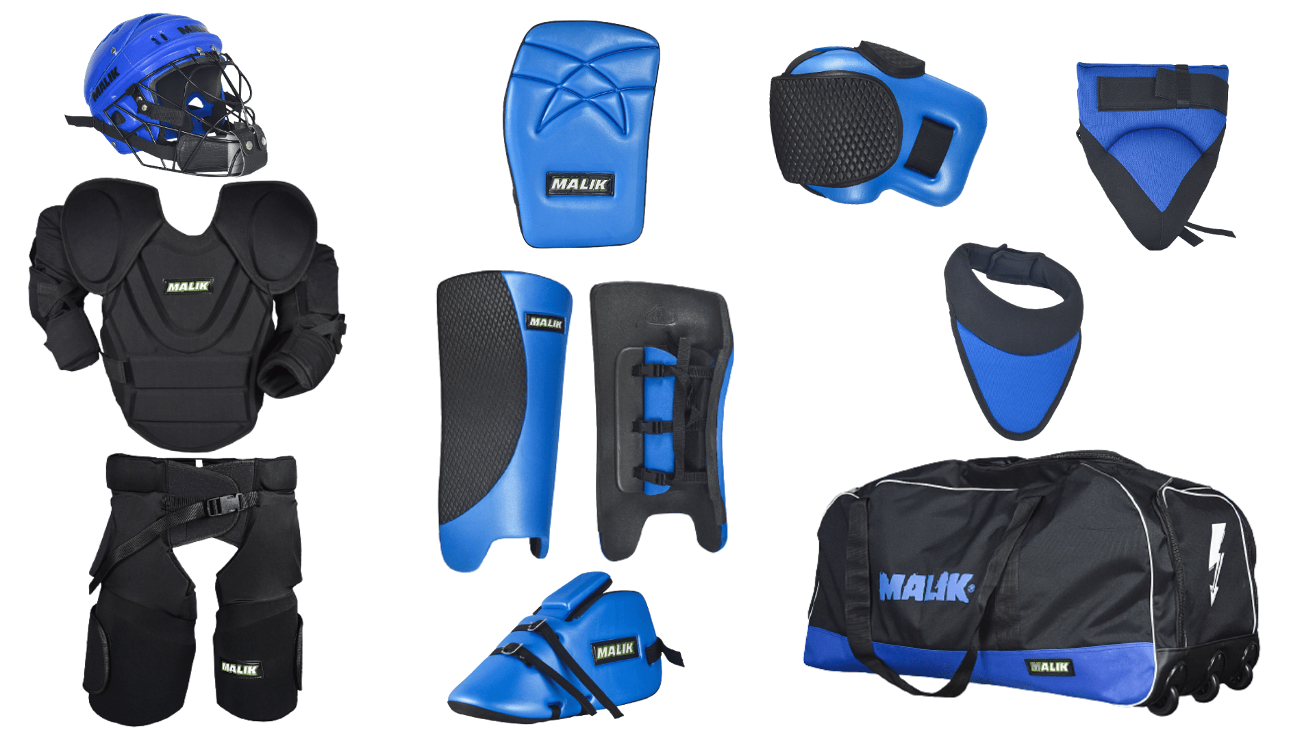 Hockey Goalkeeper Kit Malik Foam Moulded 52MM Superior