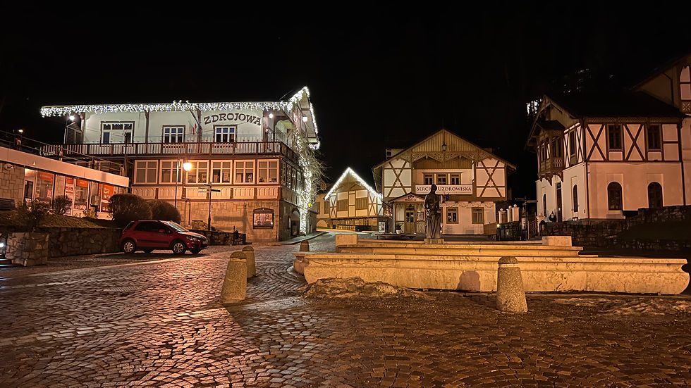Plac Dielta w Szczawnicy