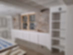 Bookcase & Wainescot