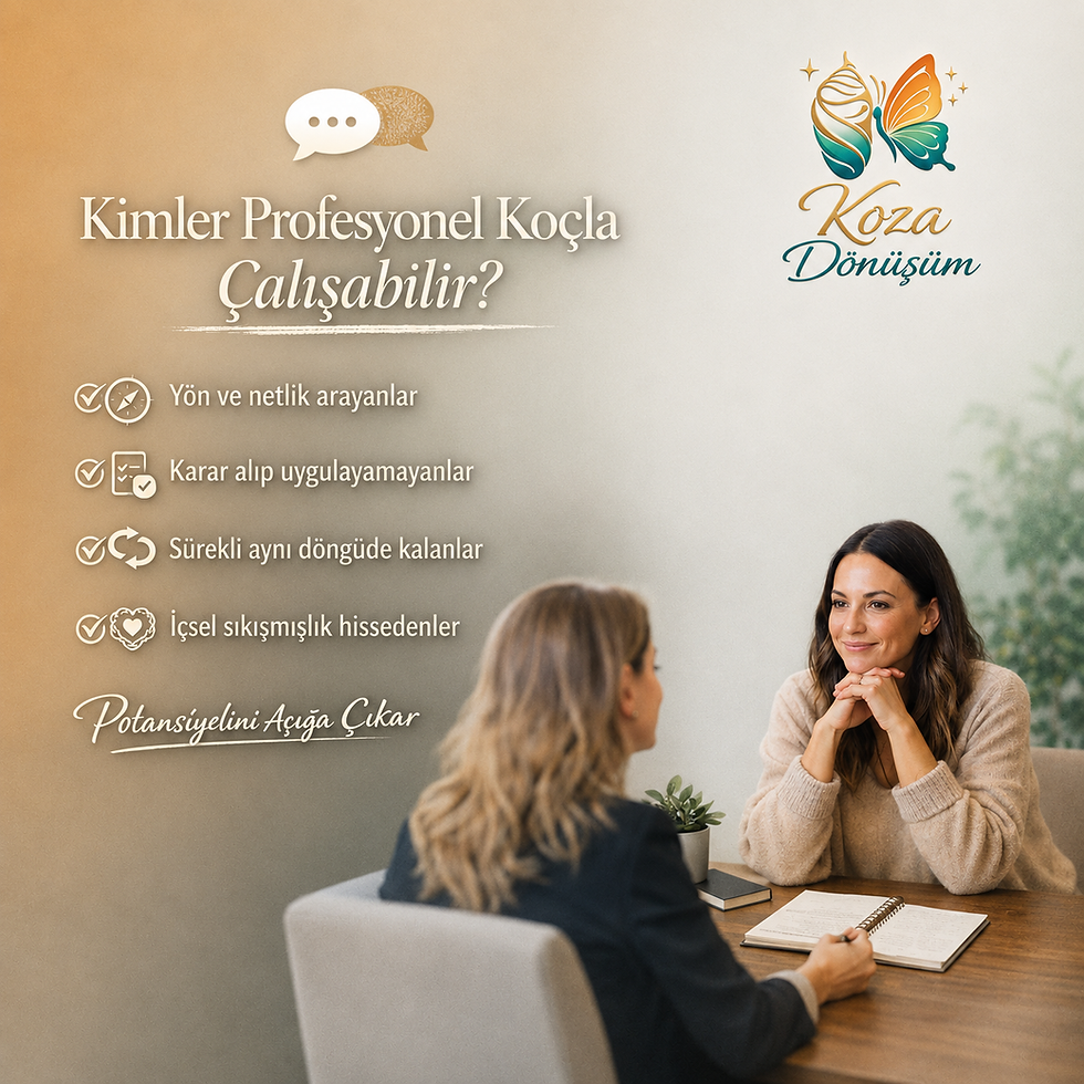 Kimler profesyonel koçla çalışabilir?