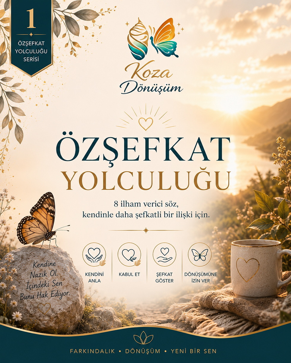 Özşefkat nedir? Kendine nazik davranmanın psikolojik etkilerini, özşefkatin önemini ve günlük yaşamda nasıl geliştirilebileceğini keşfedin.