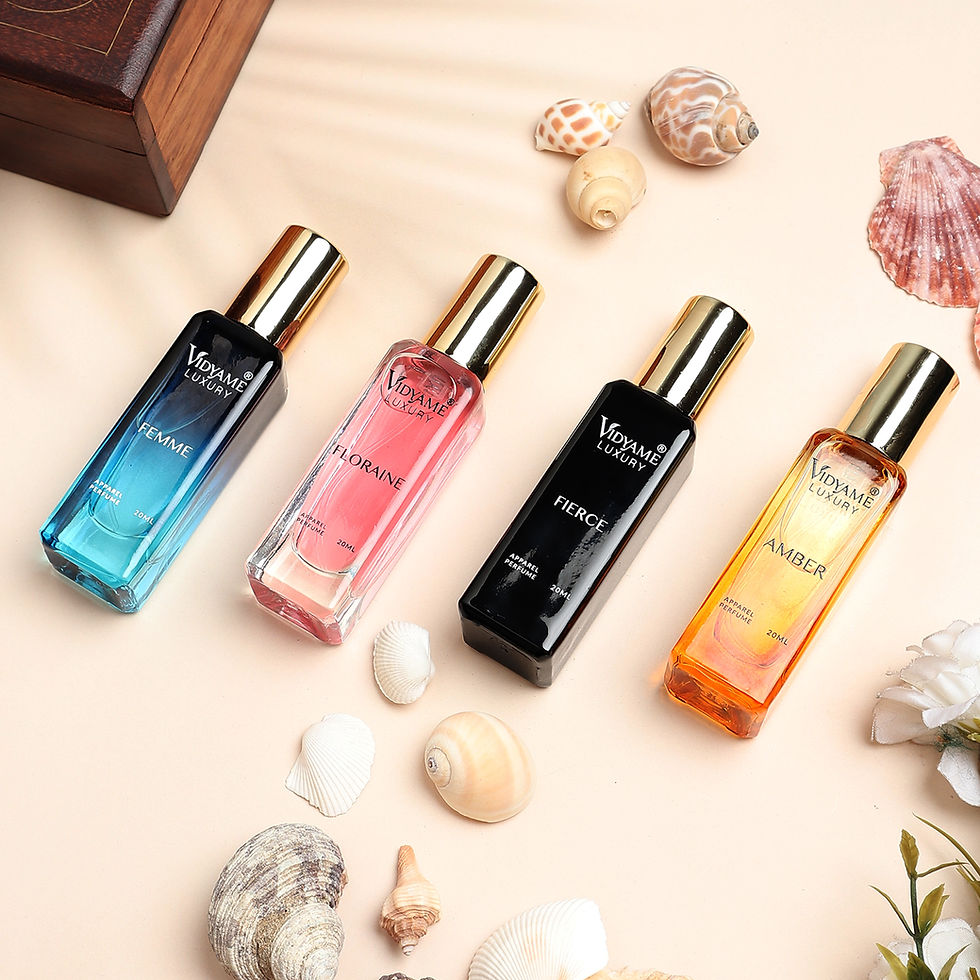 Thumbnail: Vidyame Bouquet: Crafted For Every Mood, Premium Gift set of 4 * 20ml bottles