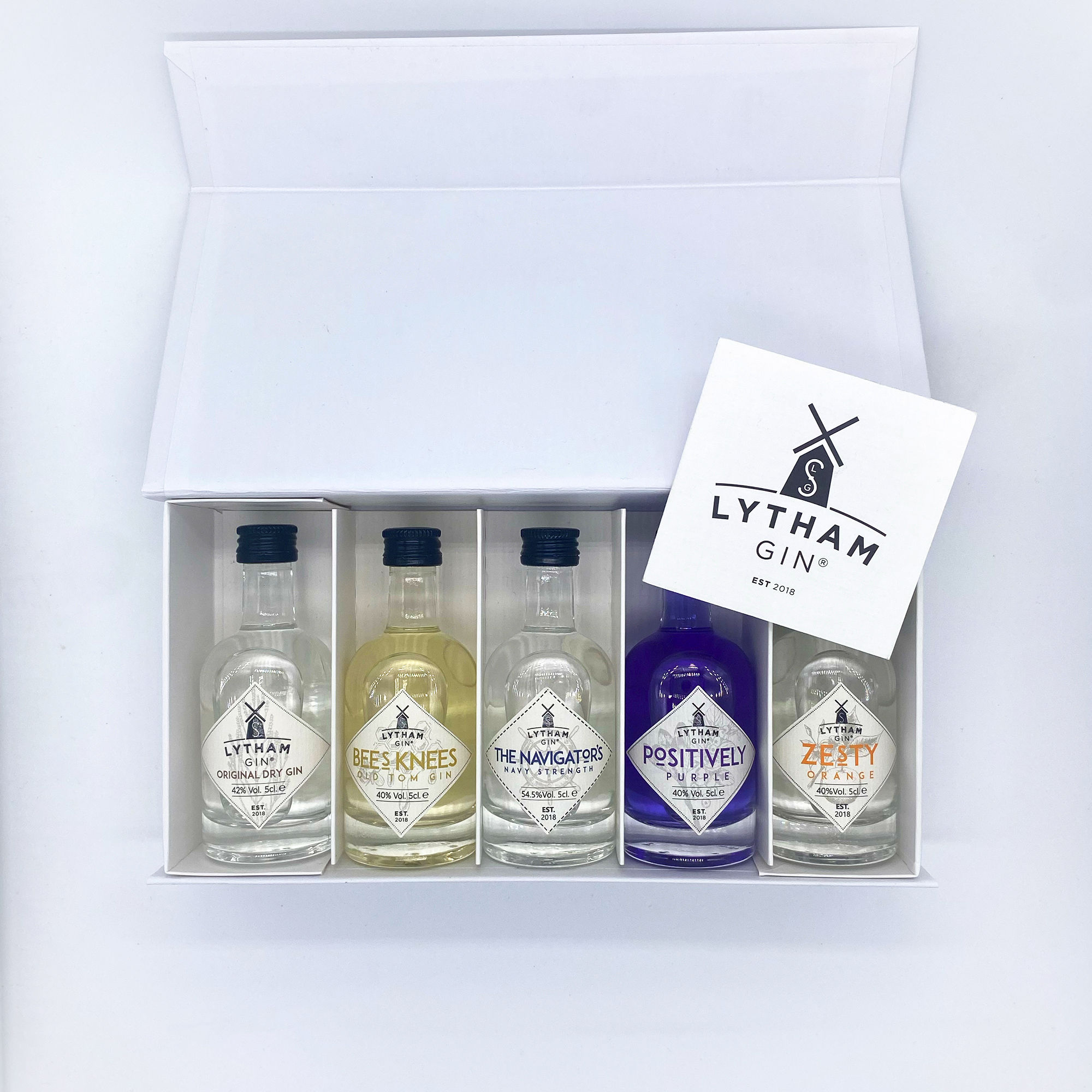 SELECTION BOX - 5 x 5cl any BOTTLES