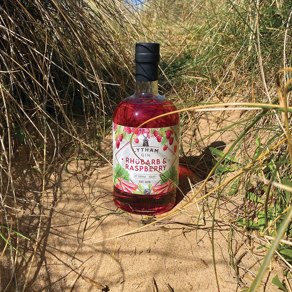 Thumbnail: RHUBARB & RASPBERRY - FLAVOURED GIN - 37.5% ABV