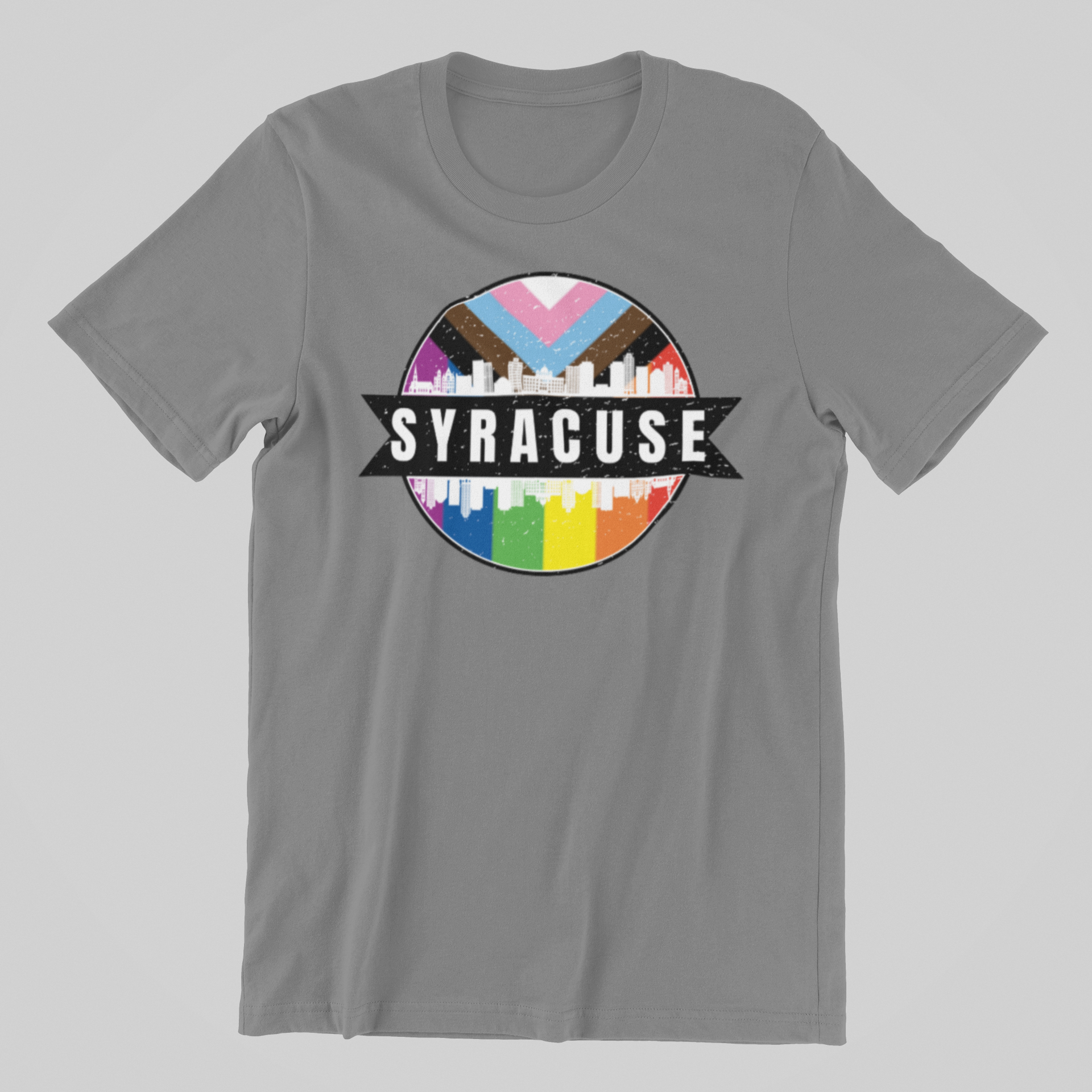 Syracuse Pride Skyline Design - Grey