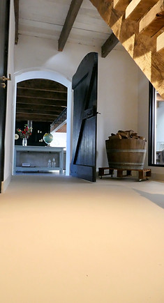 Beton ciré vloer kleur najaarsgrijs