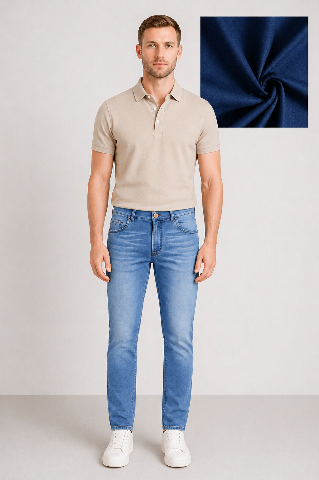 COUNTRY JEANS denim leggero ( regular fit )