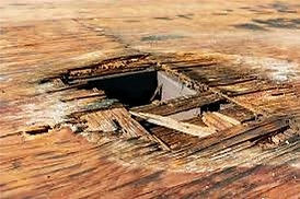 Exterior decay sheating