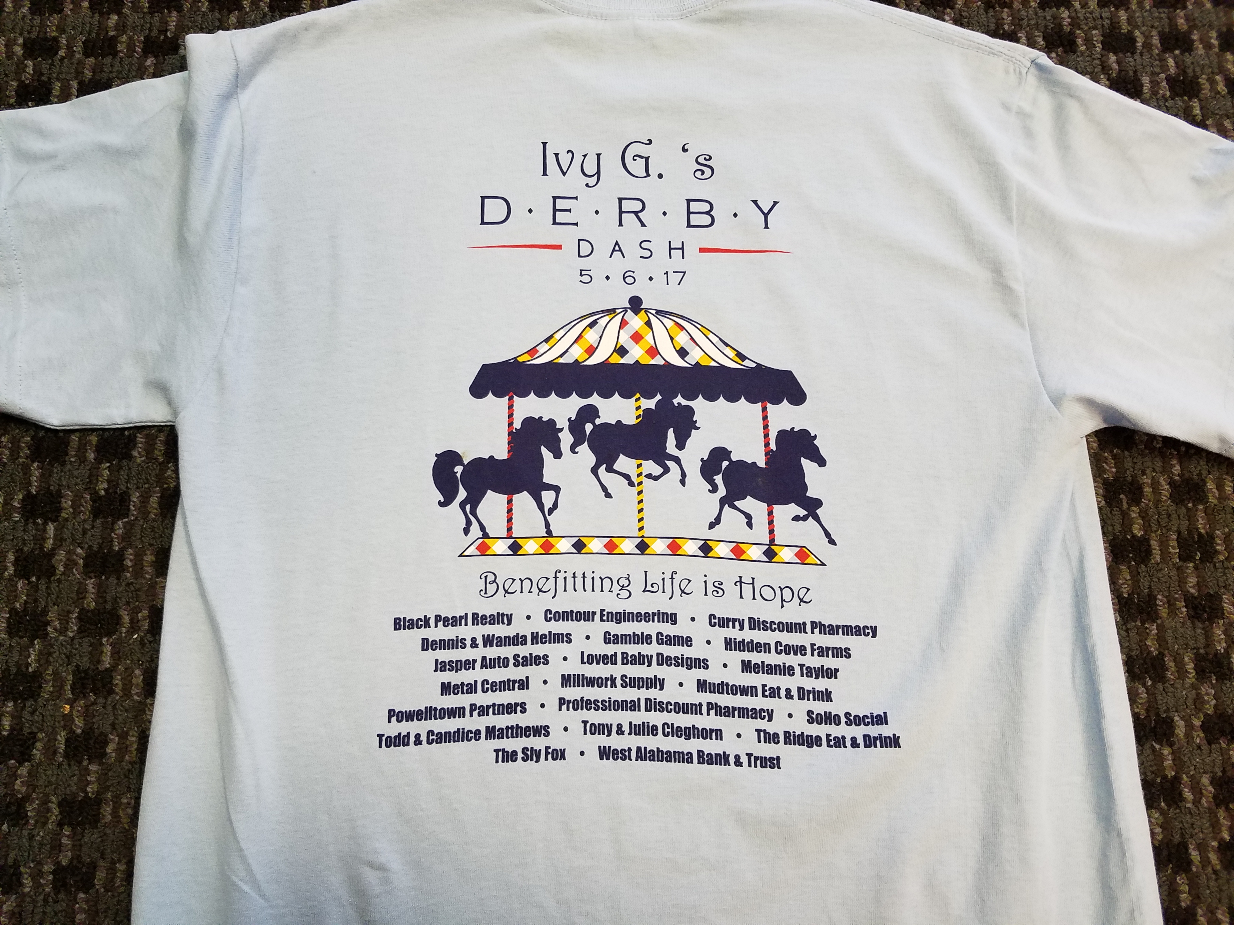Charity Race T-shirts