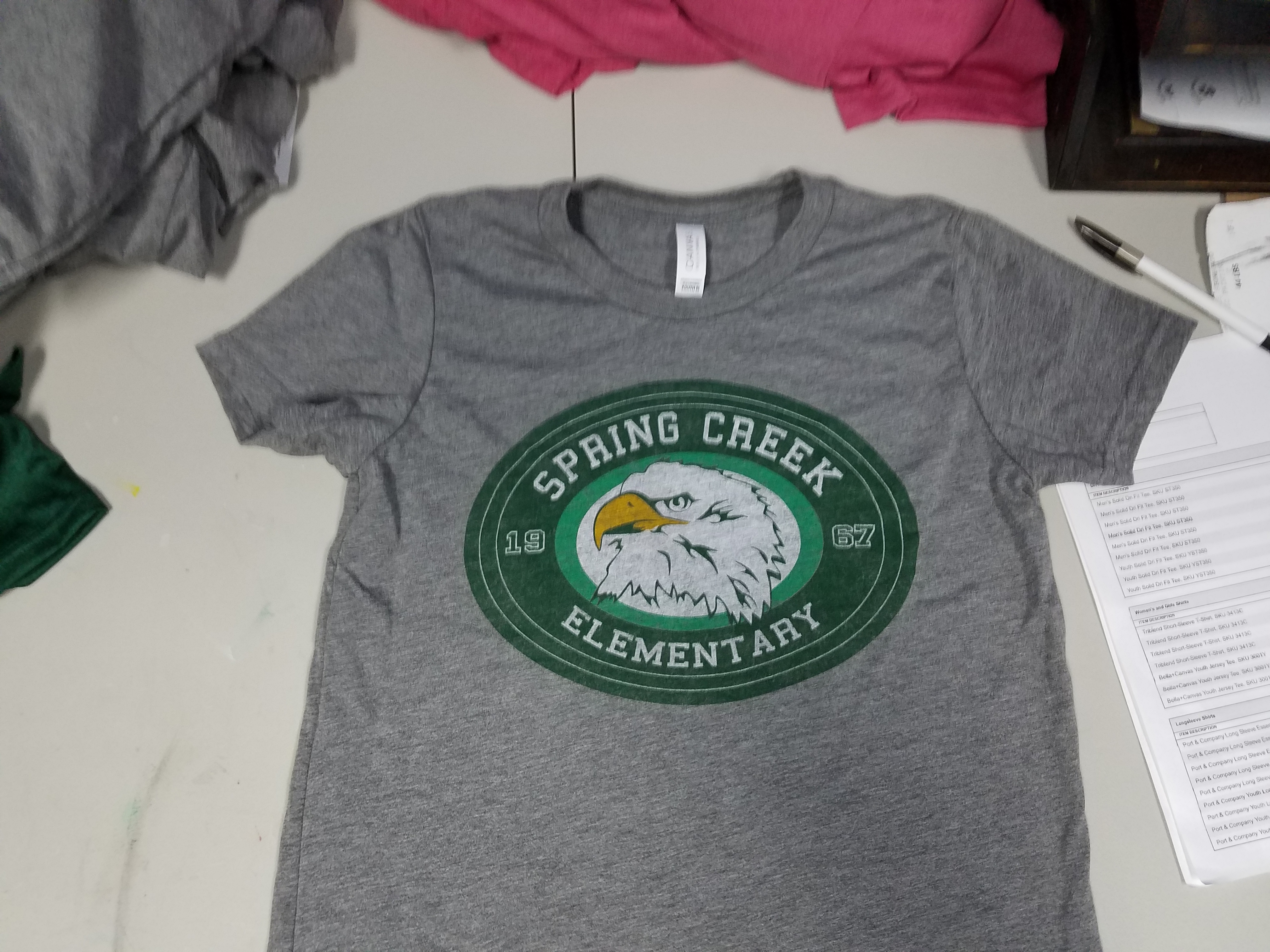 Spring Creek Elementary Shirts