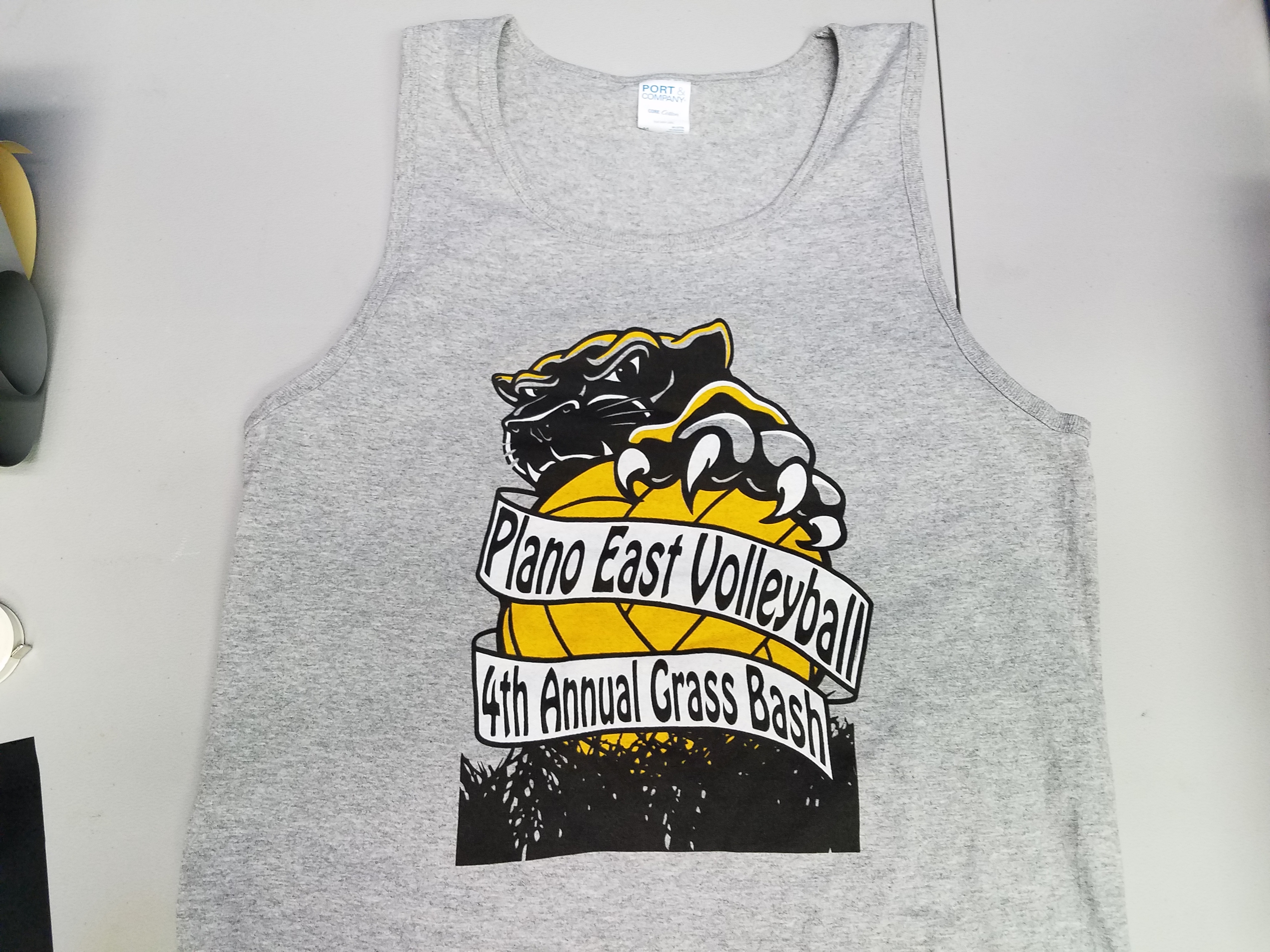 Plano East Volleyball Tanks