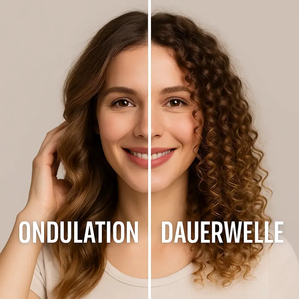 Dauerwelle vs Ondulation Nesslershampoo