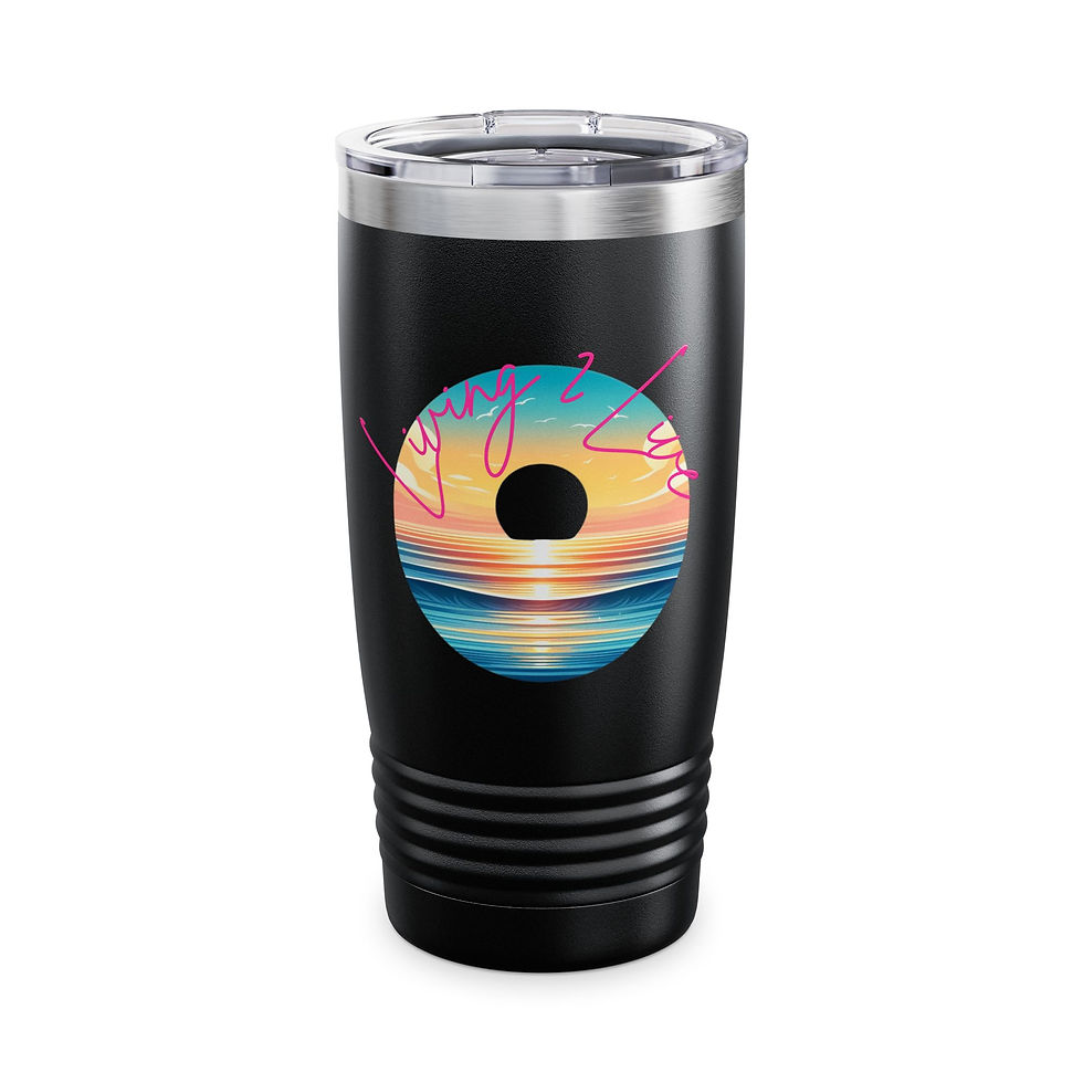 Thumbnail: Living 2 live Tumbler, 20oz |  Gift for Beach Lovers.