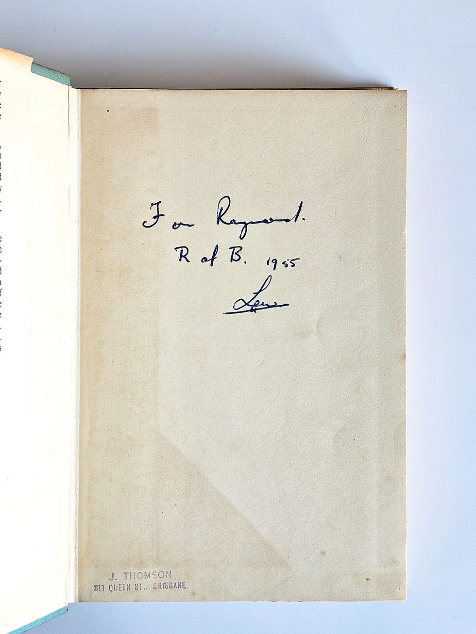 Thumbnail: First edition of The Bad Seed by William March with 1955 owner inscription on front endpaper.