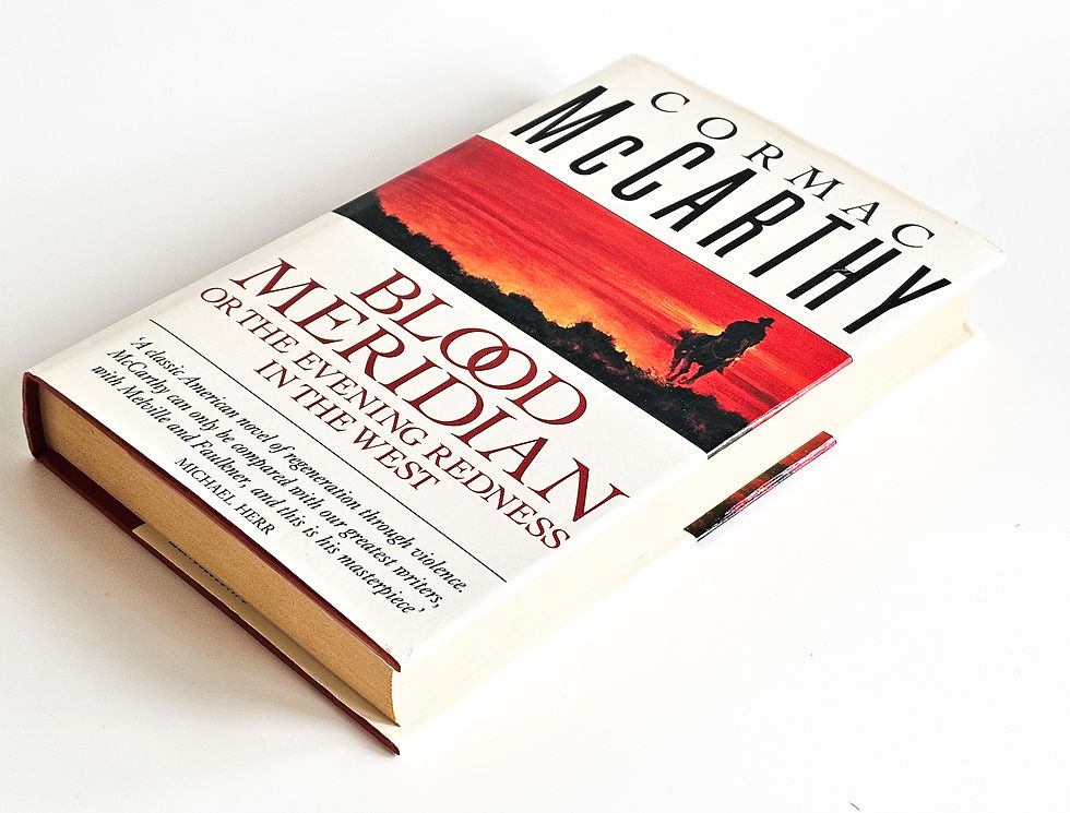 Thumbnail: Blood Meridian - First UK Edition by Cormac McCarthy