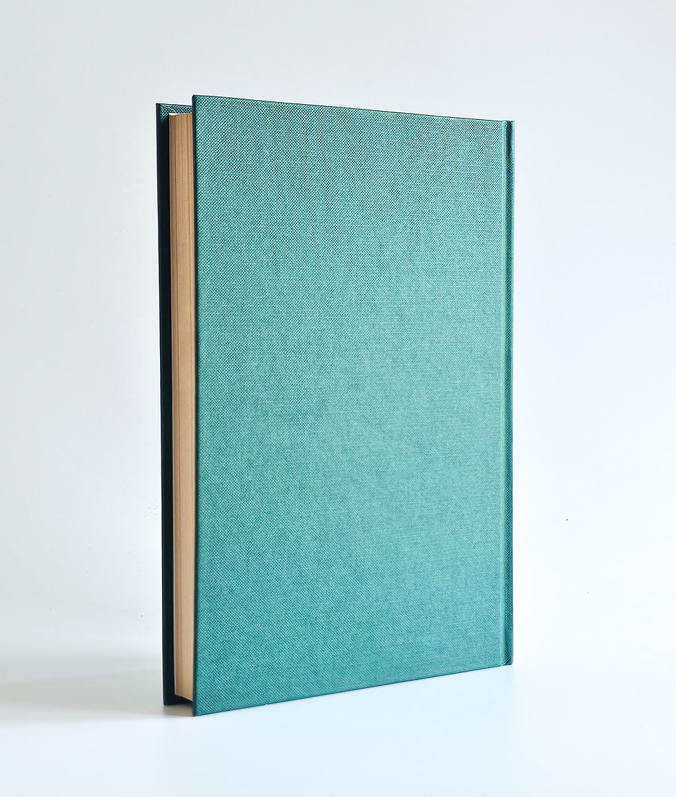 Thumbnail: Dark green cloth upper board and toned fore-edge, unjacketed first UK edition of Beloved, 1987