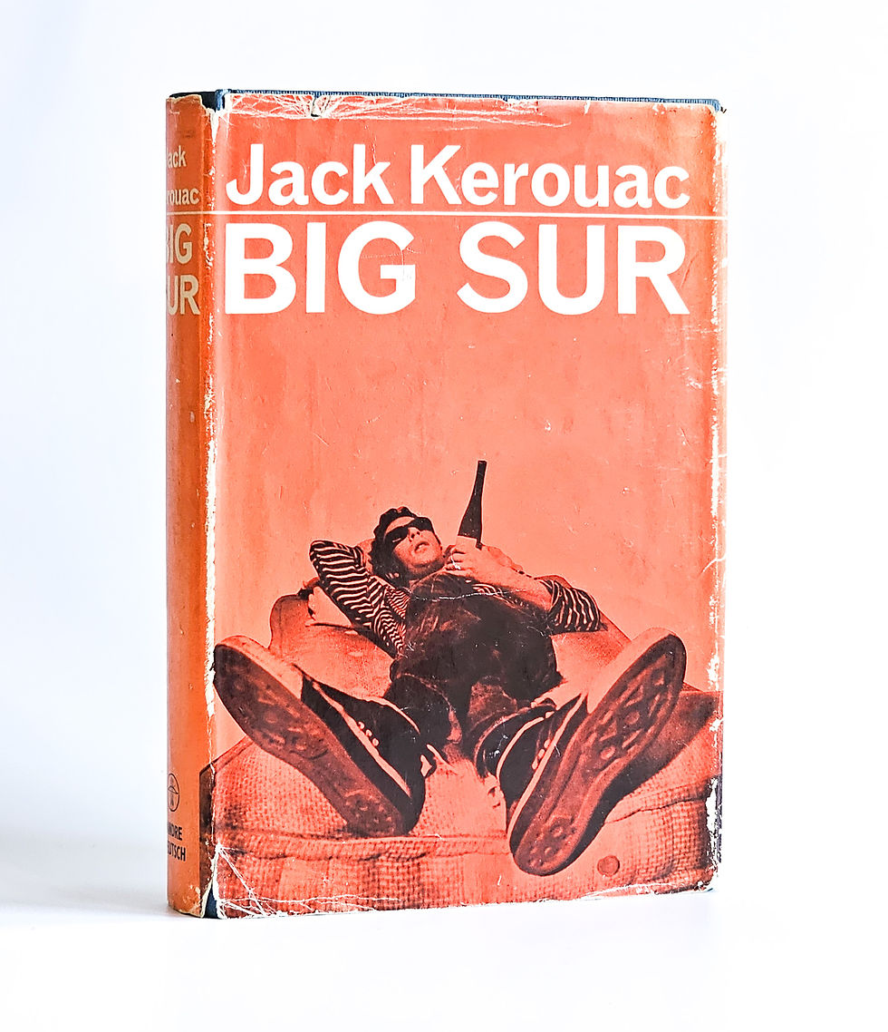 Jack Kerouac Big Sur first edition hardback with original orange dust jacket