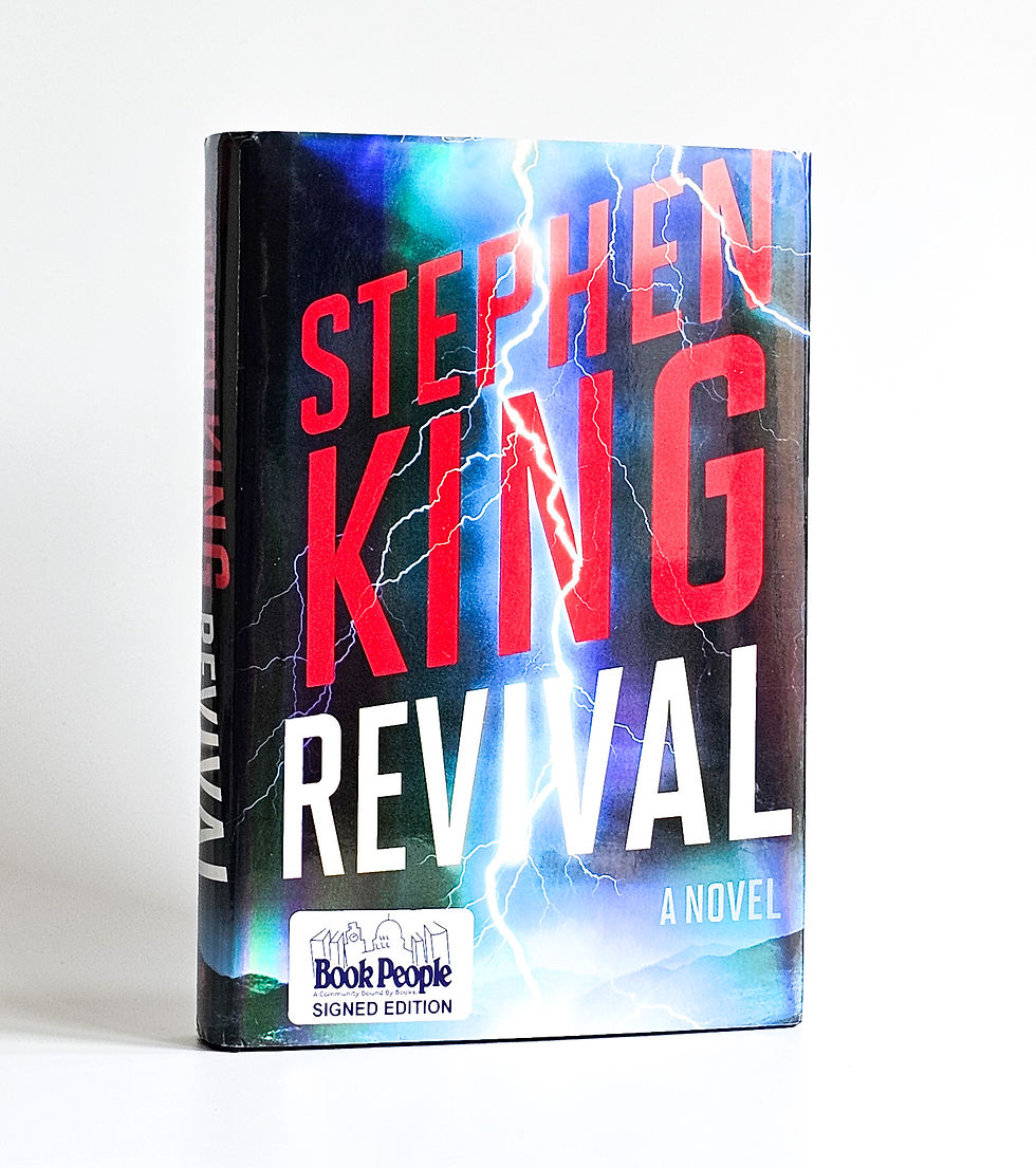 Stephen King “Revival” signed first edition hardcover with dust jacket, Scribner.