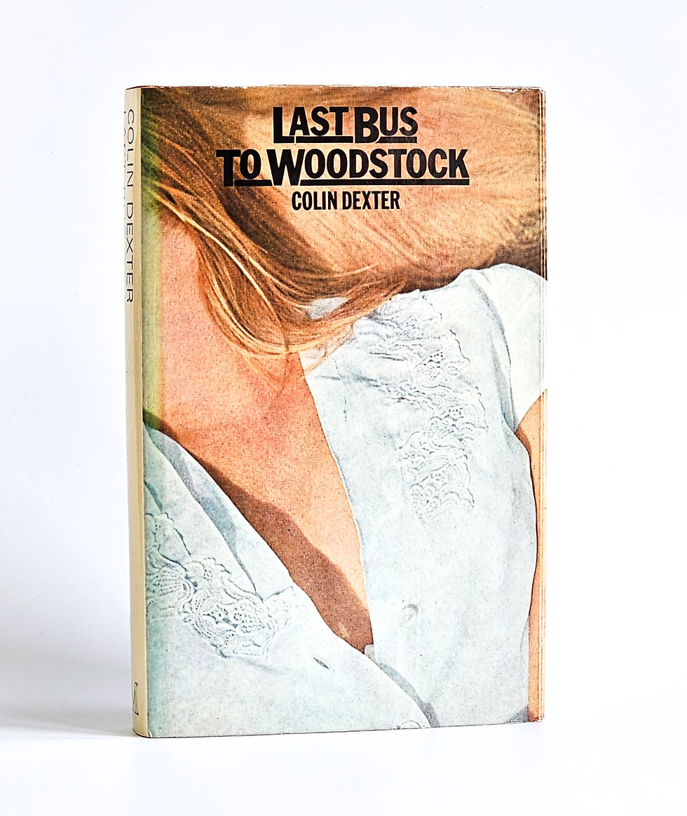 Thumbnail: Last Bus to Woodstock - Signed and Inscribed First Edition by Colin Dexter