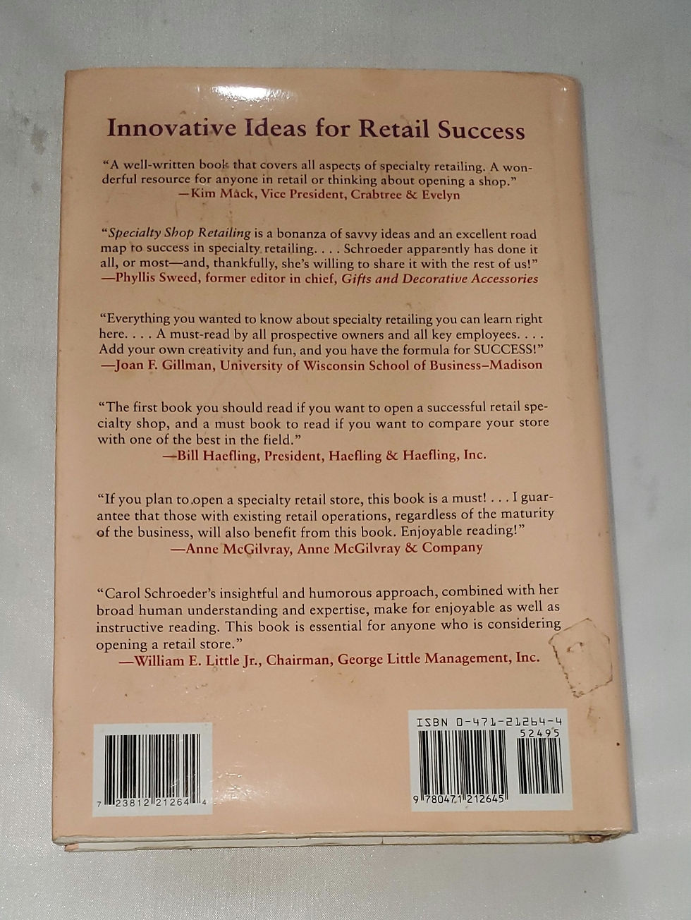 Thumbnail: Specialty Shop Retailing: How to Run Your Own Store by Carol L. Schroeder