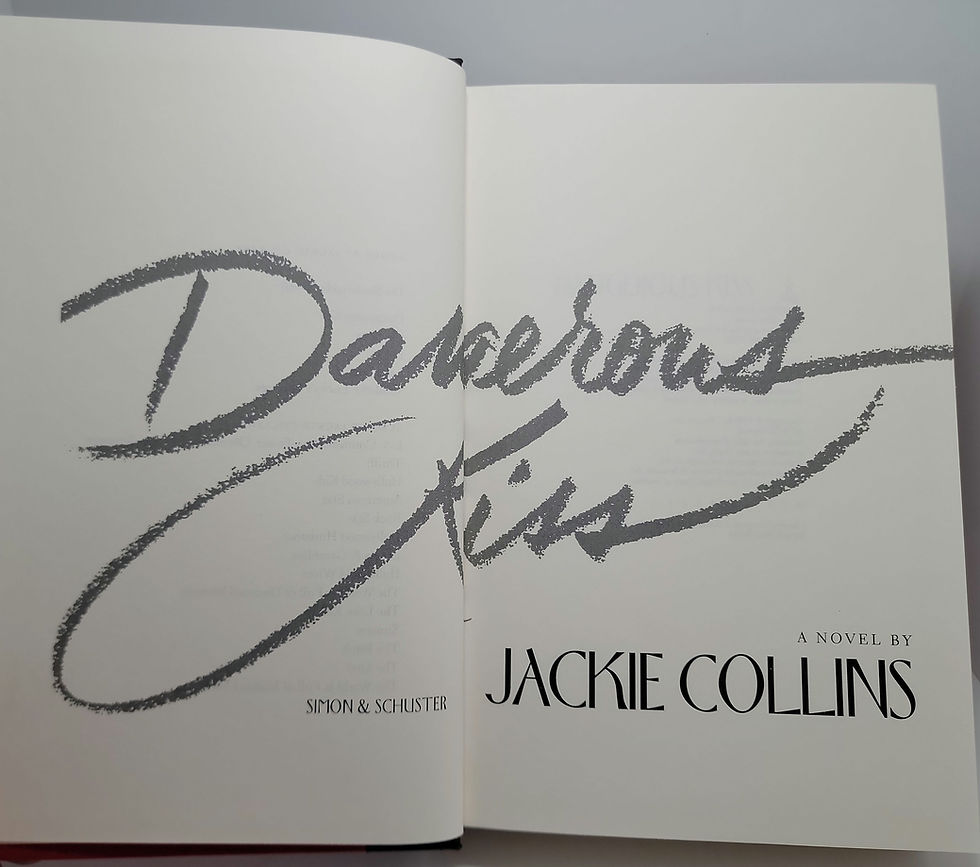 Thumbnail: Dangerous Kiss by Jackie Collins