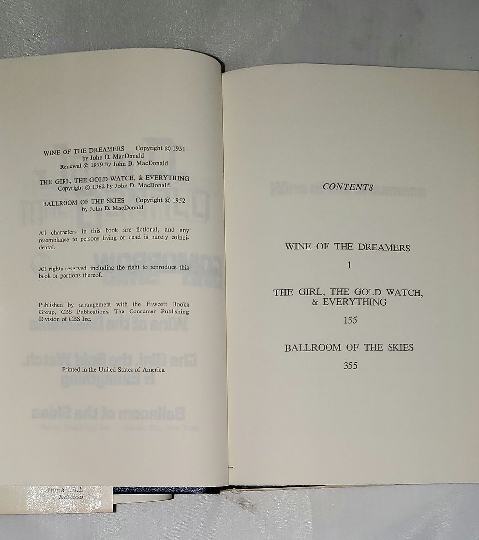 Thumbnail: Time and Tomorrow by John D. MacDonald