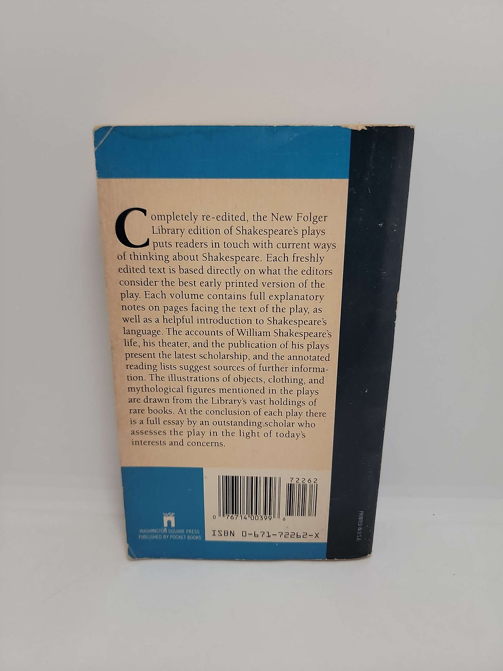 Thumbnail: Hamlet Mass Market Paperback – August 1, 1992 by William Shakespeare
