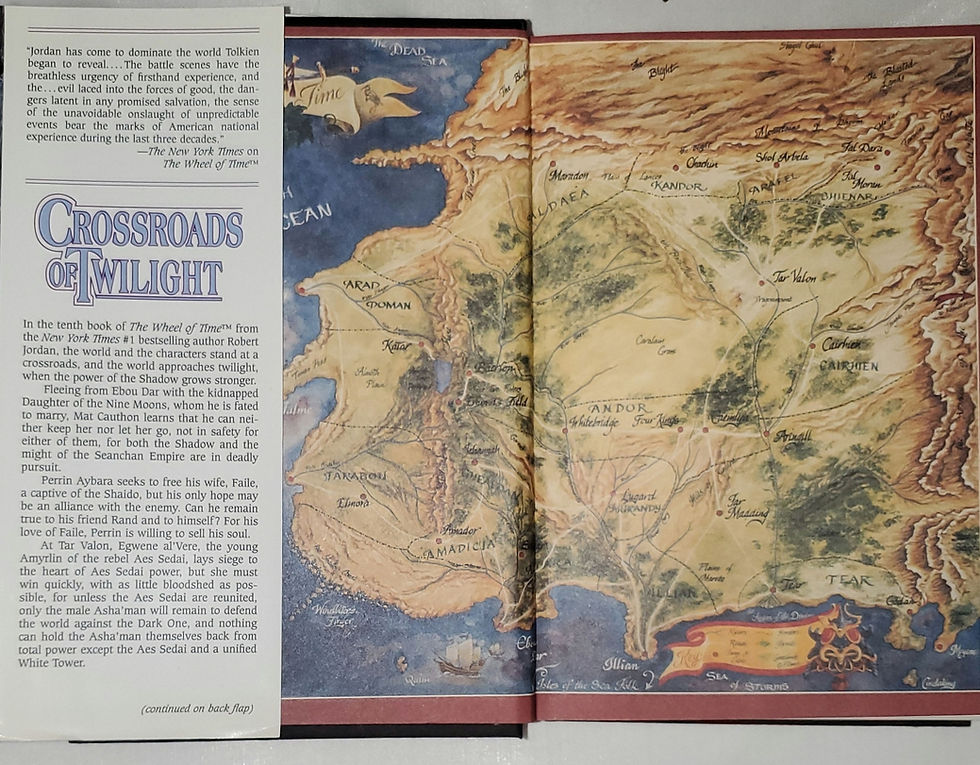 Thumbnail: Crossroads of Twilight by Robert Jordan - Book 10 of The Wheel of Time