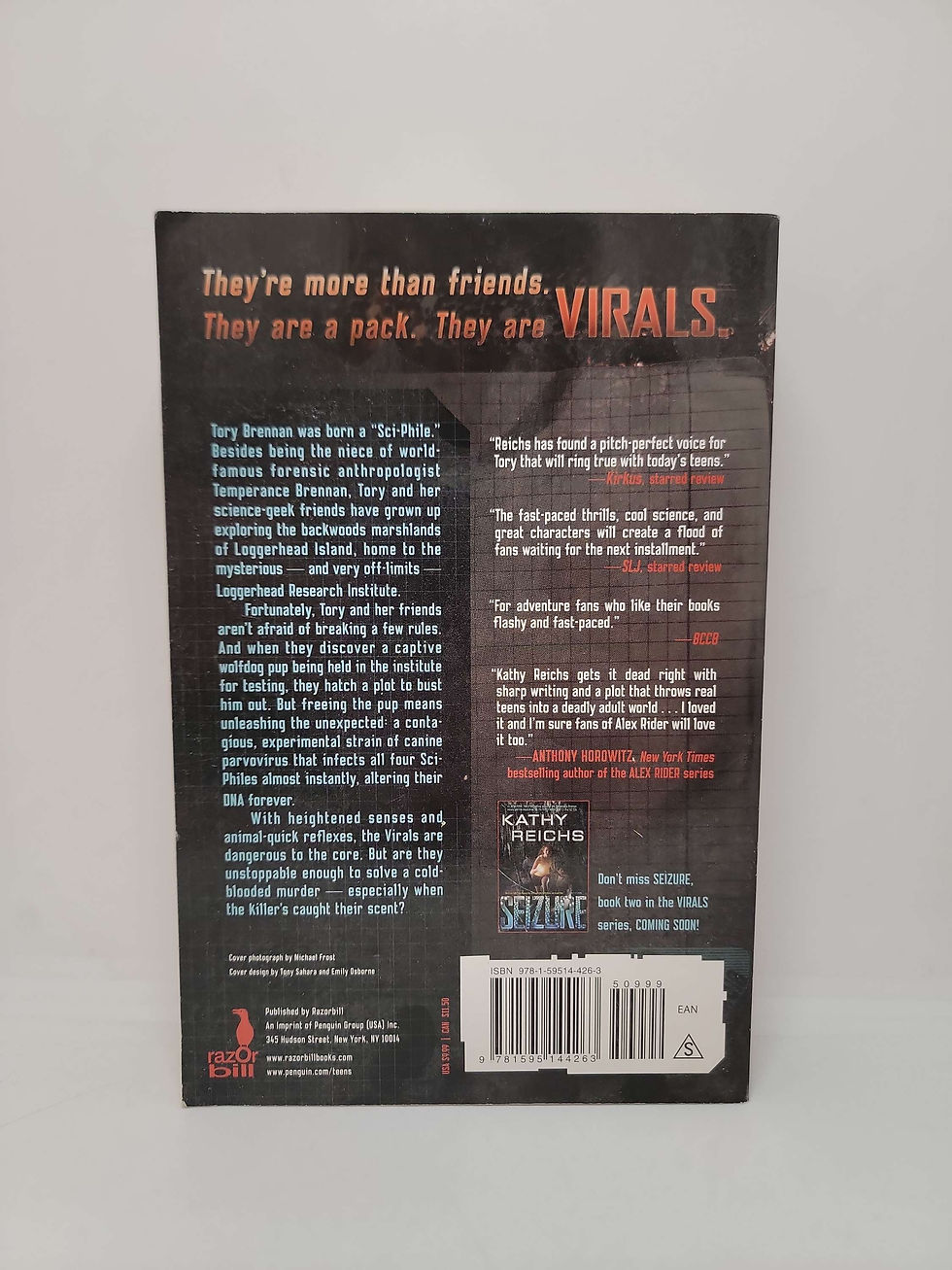 Thumbnail: Virals by Kathy Reichs
