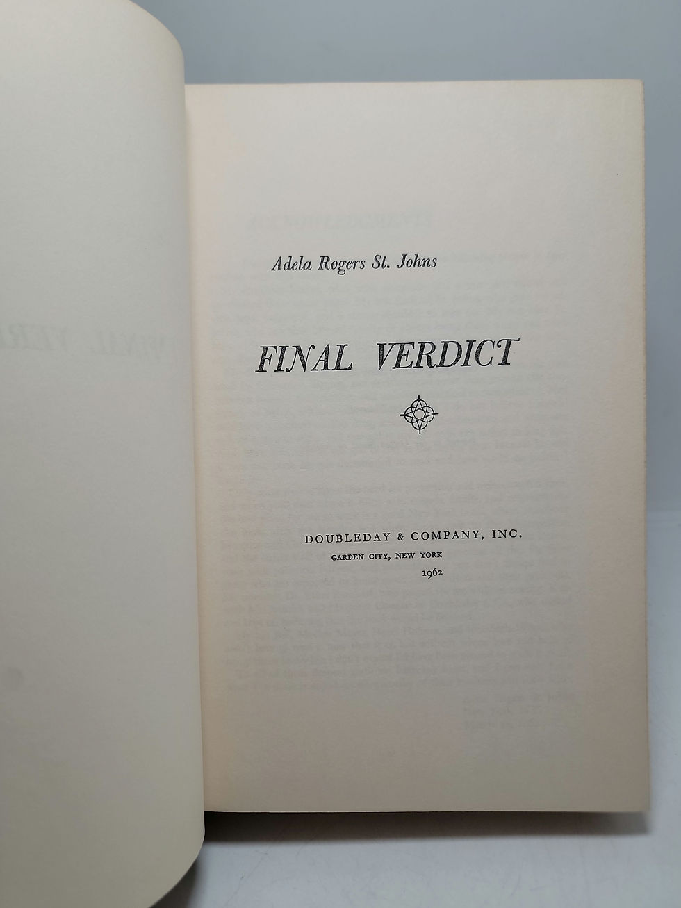 Thumbnail: Final Verdict by Adela Rogers St. Johns