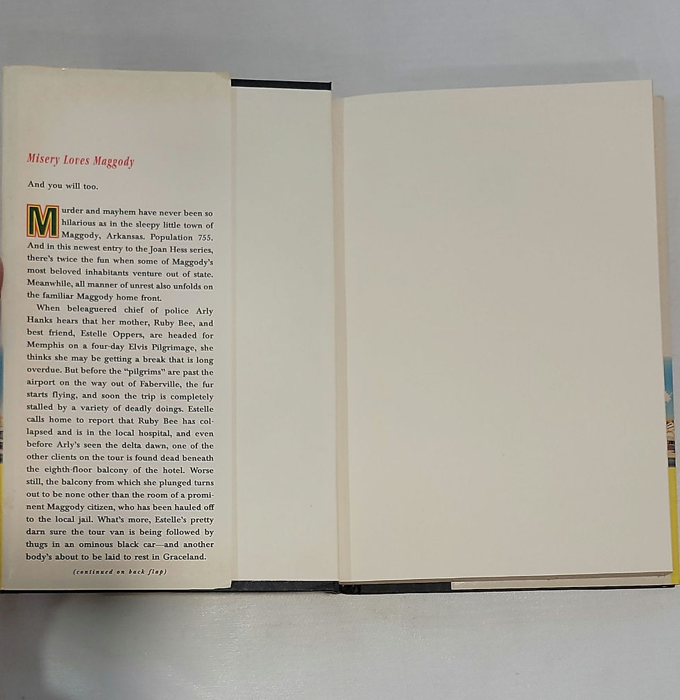 Thumbnail: Misery Loves Maggody by Joan Hess