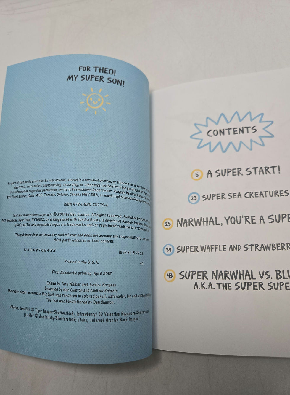 Thumbnail: Super Narwhal and Jelly Jolt by Ben Clanton