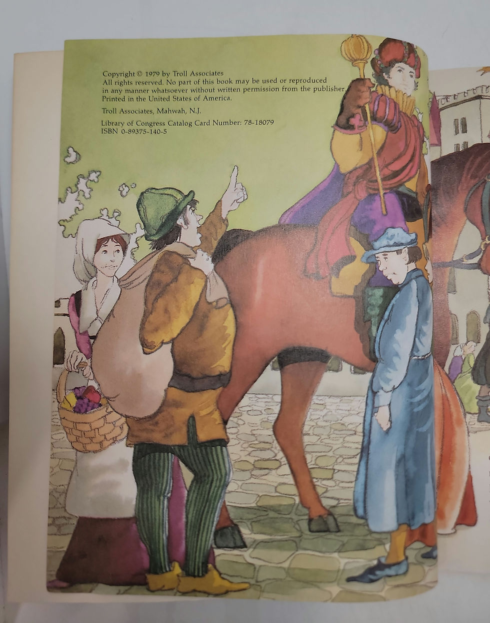 Thumbnail: Rumpelstiltskin by the Brothers Grimm illustrated by Dennis Hockerman 1979