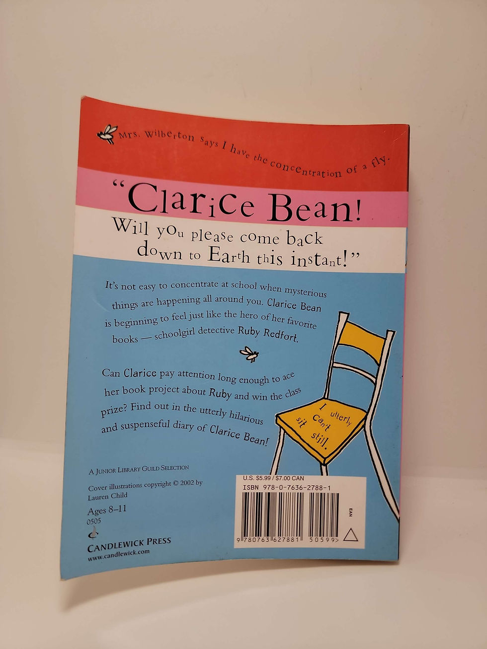 Thumbnail: Utterly Me, Clarice Bean by Lauren Child
