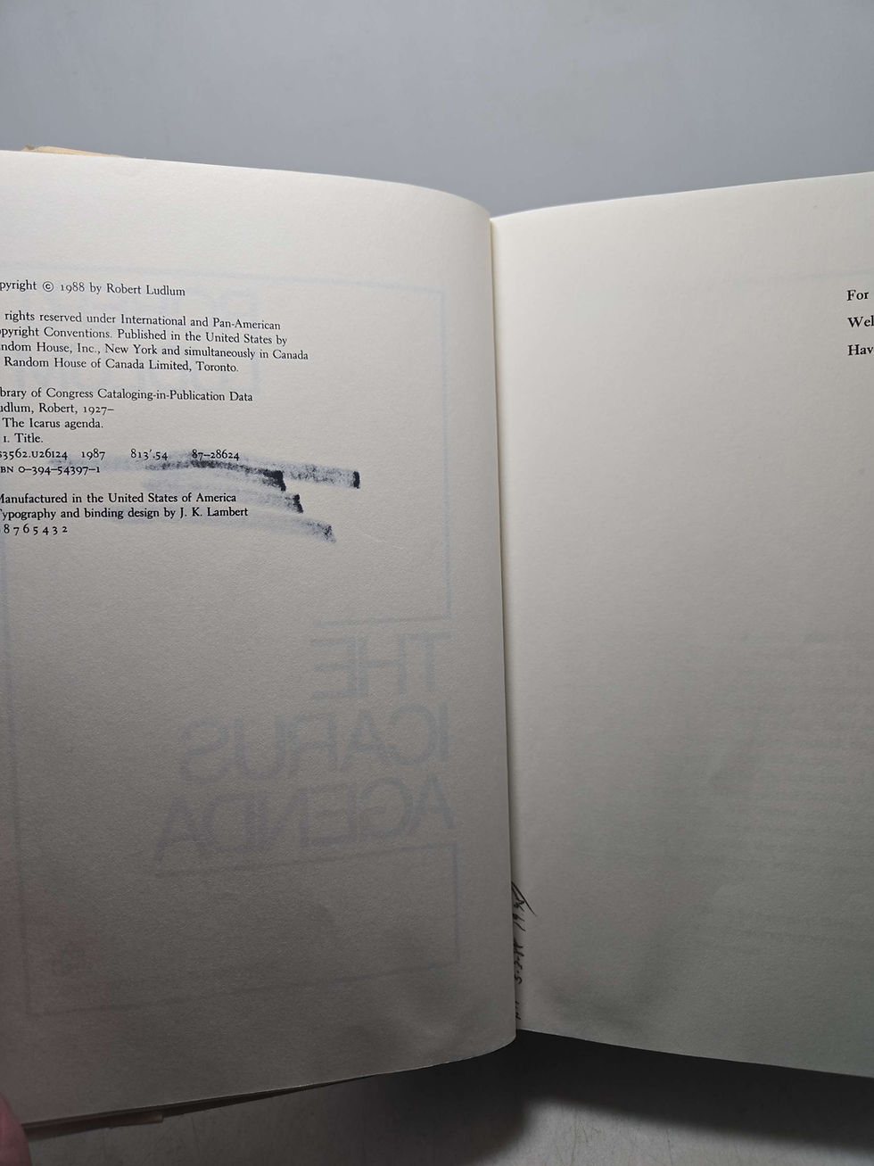Thumbnail: The Icarus Agenda by Robert Ludlum