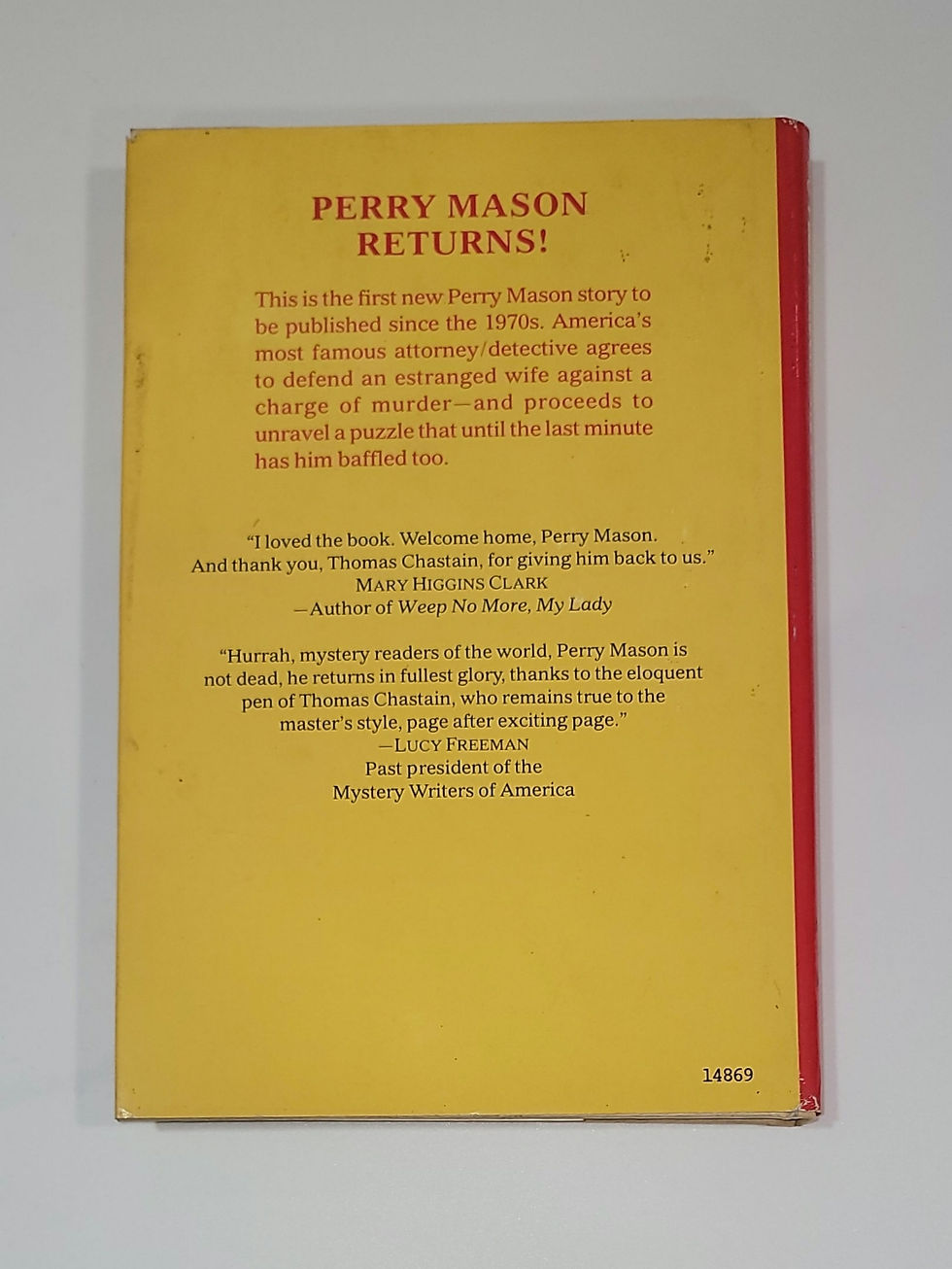 Thumbnail: Perry Mason in the Case of Too Many Murders by Thomas Chastain
