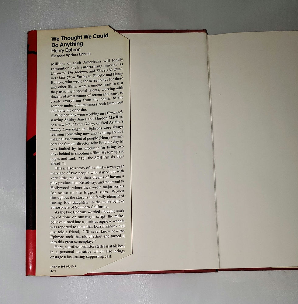 Thumbnail: We Thought We Could Do Anything by Henry Ephron