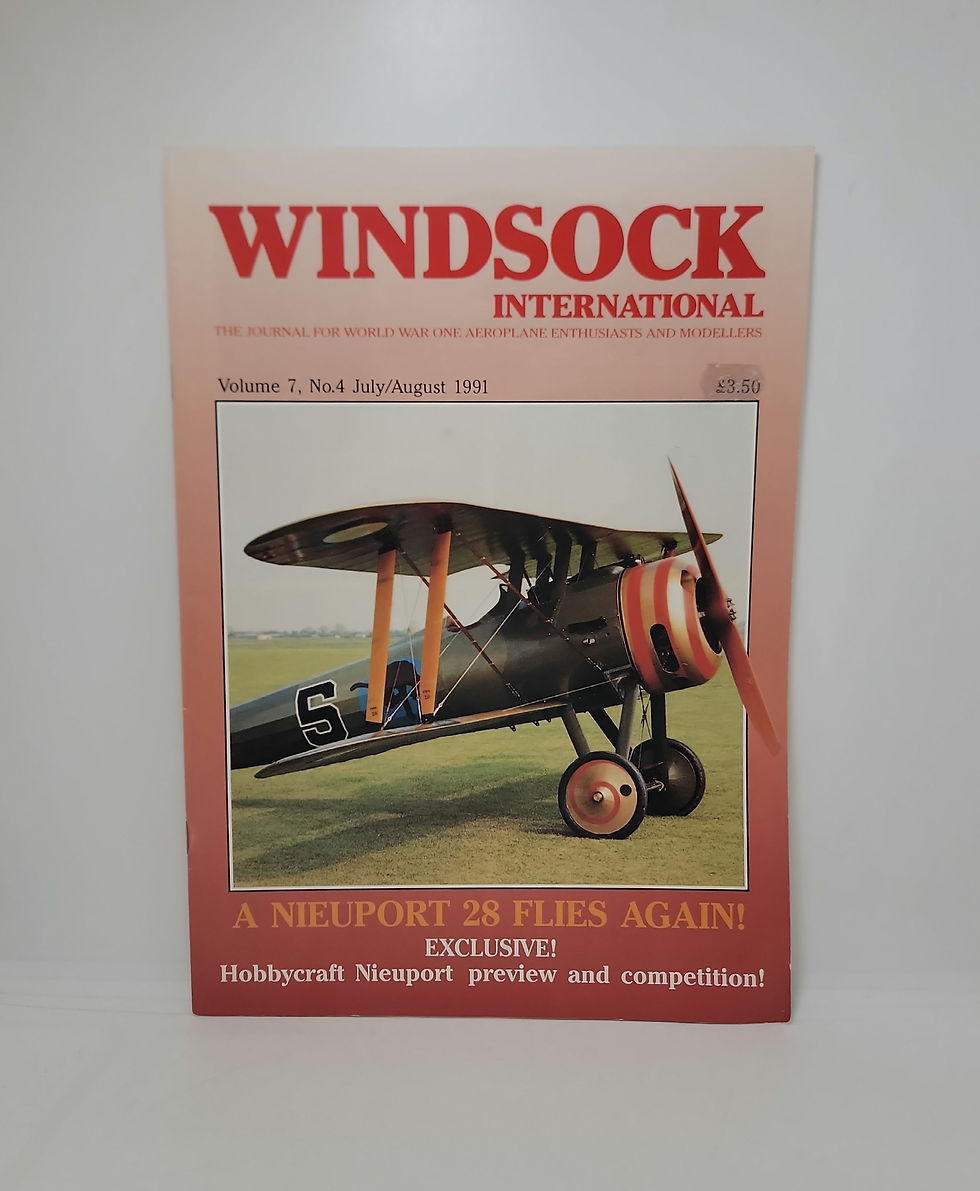 Windsock International Volume 7, No. 4 July/August 1991
