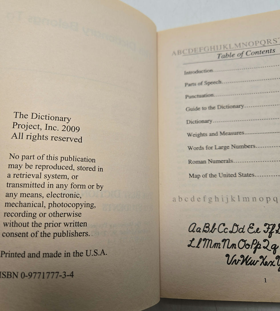 Thumbnail: The Best Dictionary for Students Paperback – 2009 by The Dictionary Project