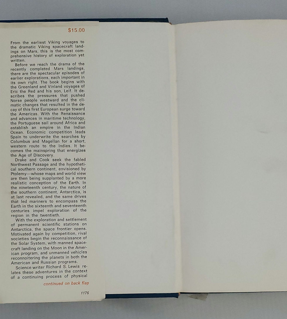 Thumbnail: From Vinland to Mars by Richard S. Lewis